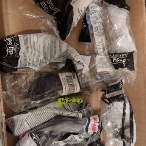 11 Men's Safety Glasses 6Black 4 Clear 1 Blue Multiple Brands